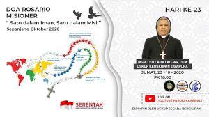 Doa Rosario Misioner Hari Ke 23 23 Oktober 2020 Youtube
