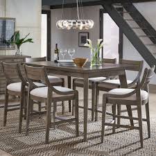 Every bed has double bolted bed rail connectors for stability and high and low bed. Legacy Classic Greystone 7 Piece Dining Room Set In Ash Brown Nebraska Furniture Mart