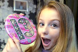 Lucky 13 for Telford birthday girl