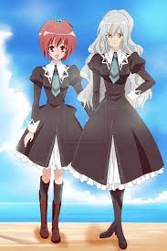 Strawberry Panic Nagisa And Shizuma By Https Krosi Deviantart Com On Deviantart