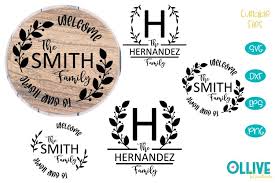 Download free svg vectors for commercial use. Round Family Sign Bundle Svg Family Name Sign 921941 Cut Files Design Bundles