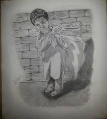 Animated drawings of child labor. Child Labour Drawing By Uzma Nasir