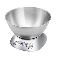 Check spelling or type a new query. Amazon Com Digital Kitchen Scale With Removable Bowl 2 5l Volume Electronic Stainless Steel Food Scale For Cooking Baking Room Temperature Alarm Timer 12lb 5 5kg Batteries Included Home Kitchen