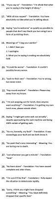Brit Humour 30 Things British People Say Vs What They Actually Mean Graphic
