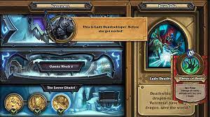 The expansion released on august 10, 2017 in the americas region, and august 11, 2017 in the europe and asia regions. Hearthstone Frozen Throne Adventure Guide Prologue And Lower Citadel Hearthstone Heroes Of Warcraft