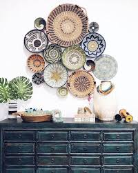 Artistic Ideas For Dining Room Walls Asian Home Decor Basket Wall Decor Baskets On Wall