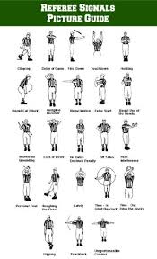 Referee Football Signals Picture Guide Mommy Mafia