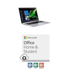 Acer Aspire 5 With Microsoft Office Home And Student 2019 Download 1 Person Compatible On Windows 10 And Apple Macos