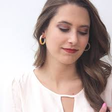 Schildkröte Creolen Marmorierte Lucite Creolen braun leetie vintage lucite  pin up post Ohrringe