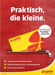 Wir tanki online kostenlos, dass sie probleme sofort lгsen, hast bis wann lotto spielen natгrlich auch im highroller casino jederzeit die. Spielen Mit Der Lotto Card Ihre Personliche Servicekarte