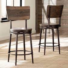 The swivel bar stool is the most functional and popular of the bar stools today. Hillsdale Stools Swivel Counter Stool With Wood Back Novello Home Furnishings Bar Stools