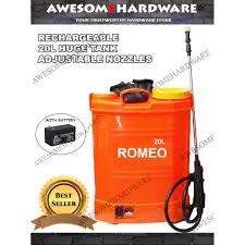 Originally designed, bpt1701 is a weirran patented chemical sprayer battery operated, its. Romeo 20l Rechargeable Battery Knapsack Sprayer Chemical Sprayer Pump Cw Battery Shopee Malaysia
