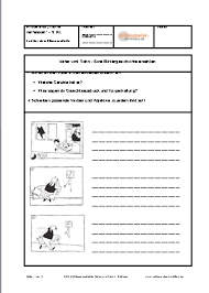 Unterrichtsmaterial ´musterlösung´, deutsch, klasse 8+7. Bildergeschichte Vater Und Sohn Iii Ball Lern Und Ubungshilfen Fur Die Grund Und Mittelschule