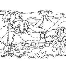Top 10 Free Printable Volcano Coloring Pages Online Beach Coloring Pages Coloring Pages Nature Tree Coloring Page