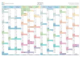 På udkig efter en kalender på dansk? Kalender 2021 Gratis Print Selv Download Med Arsoversigt