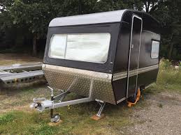 Black Caravan Vintage Vintage Caravans Vintage Camper Caravan Makeover