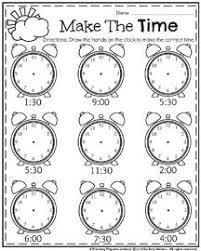 May First Grade Worksheets For Spring Planning Playtime First Grade Worksheets 1st Grade Math Worksheets Time Worksheets