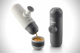 Minipresso A Pocket Size Espresso Maker For Brewing On The Go Camping Coffee Maker Camping Coffee Portable Espresso Maker
