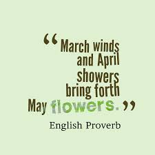 English Proverb About Think March Quotes April Quotes Month Of March Quotes