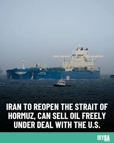 The accord also envisions Iran receiving at least $300 billion to rebuild after the war and says the U.S. would work to end all American and United Nations sanctions imposed on Tehran.