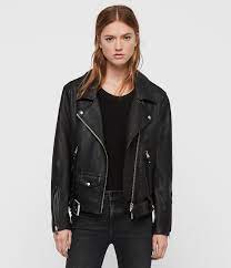Allsaints Uk Womens Luna 4 In 1 Shearling Biker Jacket Black Natural Leather Jackets Women Leather Jacket Coats Jackets Women