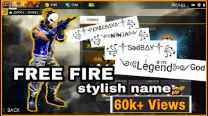 Free fire players are always looking for stylish names that will make them stand out in the battle royale game. Logo Game Free Fire Name Game And Movie