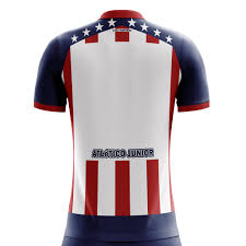 Campeón en 9 ocasiones del fútbol colombiano. 2020 2021 Junior De Barranquilla Home Concept Football Shirt