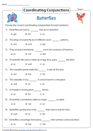 Conjunction Worksheets Conjunctions Worksheet English Grammar Worksheets Correlative Conjunctions