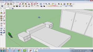Creating Bed Room By Google Sketchup تصميم غرفة نوم بسيطة Youtube