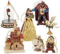 Jim Shore Disney Traditions Beauty The Beast Ornaments In 2020 Disney Christmas Disney Traditions Disney Collectables