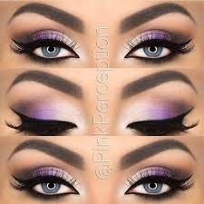 Black And White Eyeshadow Makeup Lilac Eye Makeup Blue Eye Makeup Colorful Eye Makeup