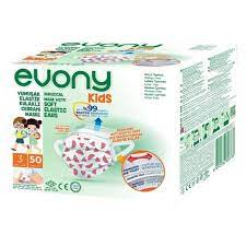 Evony Kids Elastik Kulaklikli Cerrahi Cocuk Maskesi 50 Li Ofisegetirelim Com