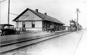 Great Northern Depot At Atwater Minnesota Built In 1912 Great Northern Railroad