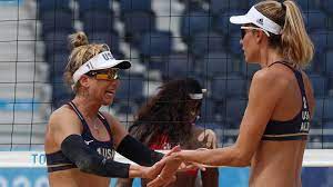 April ross and alix klineman of the united states move into their first gold medal match as a team. Hjzmpqweho5wgm