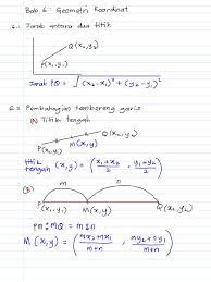 Jawapan buku teks matematik tambahan tingkatan 4 kssm 2020 bab 1 fungsi menentukan imej atau objek bagi suatu fungsi gubahan. Bab 6 Geometri Koordinat