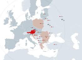 Satellite vienna map (vienna / austria). Where Is Austria Located Central Location Of Austria Work In Austria