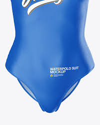 Download Women S Water Polo Suit In Apparel Mockups On Yellow Images Object Mockups