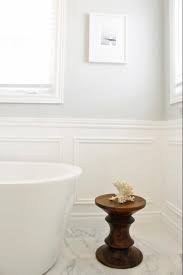 Valspar Polar Star Paint Light Grey Bathrooms White Wainscoting Wainscoting Bathroom