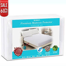 Merous Waterproof Twin Xl Cotton Mattress Cover Hypoallergenic Dust Mite Proof Mattress Protector Fitted Mattre Dust Mites Mattress Covers Mattress Protector