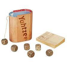 Yahtzee Rustic Series Board Game Target Yahtzee Board Games Wooden Board Games