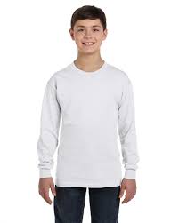Hanes Tagless Youth Size Chart From 3 53
