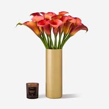 Burnt Amber Calla Lily Flowers Flowerbx Uk