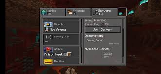Why can't i join my friend's minecraft server pocket edition? New Featured Server Coming To Mcpe Mcpe