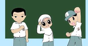 Jika Anda Sedang Mencari Gambar Tentang Gambar Kartun Tentang Sekolah Anda Berada Di Website Yang Tepat Di Dini Ber Anime Cartoon Characters Mountain Pictures