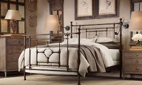 Even a tiny bedroom can handle a wrought iron canopy bed with white curtains and linens. Rooms Restoration Hardware Home Decor Bedroom Iron Bed Home