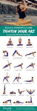 Yoga Flow For A Powerful Core In 2020 Easy Yoga Workouts Yoga Flow Yoga Flow Sequence