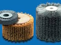 Cylindrical spiral brush - Lessmann - cleaning / deburring ...