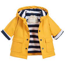Hatley Yellow Baby Raincoat Childrensalon