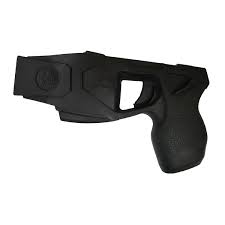 Inflicts 100 electrical damage and stuns for 2 seconds. Realistic Tp Rubber Taser Gun Ab Fight Equipment