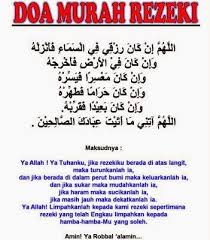 Doa Murah Rezeki Kutipan Buku Doa Kekuatan Doa
